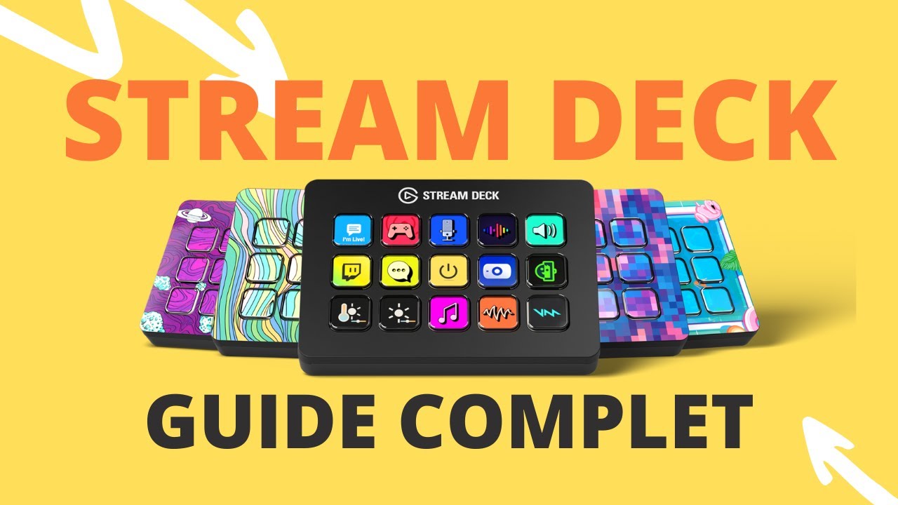 Macro Clavier Stream Deck VSDINSIDE - Contrôleur Gaming Raccourci - Noir
