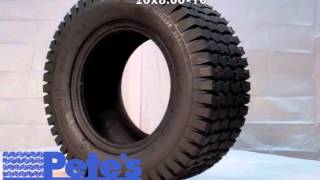 Carlisle Turf Saver Lawn Tractor Tire 20x8 00-10