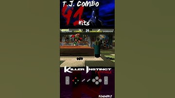 T.J. Combo 41 Hits Ultra Tutorial #killerinstinct