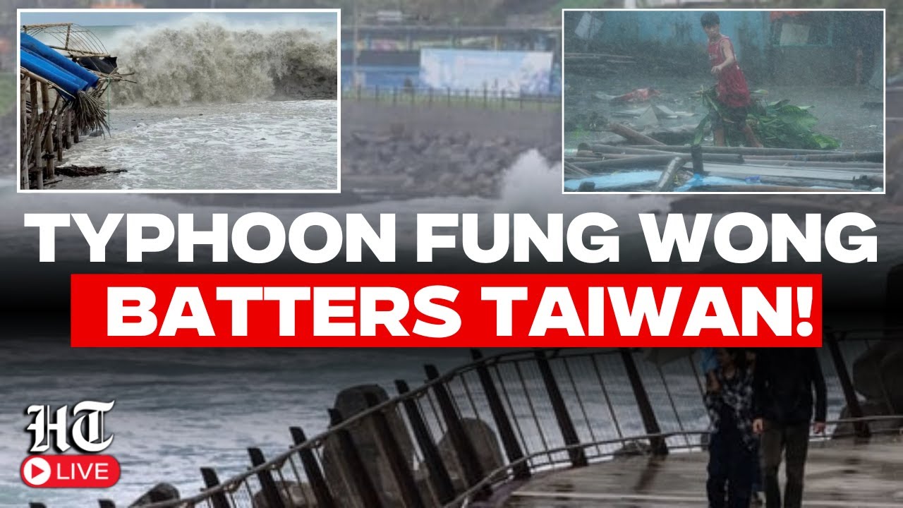 LIVE | Taiwan issues land warning for Tropical Storm Fung-wong | Super Typhoon Fung Wong Updates