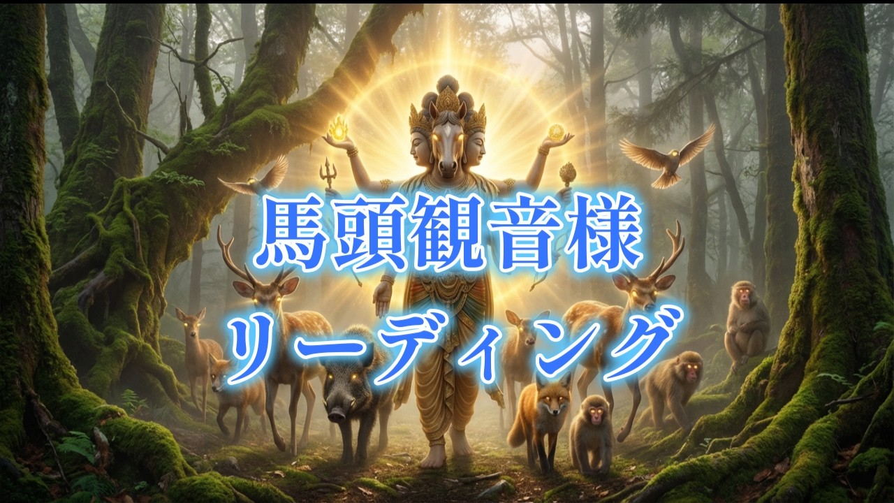 【馬頭観音様3択】自分が原因で亡くなったペットの気持ち☯