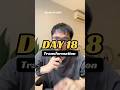 Day 18: my self-discipline journey. Can we transform our lives? try a completely different life?