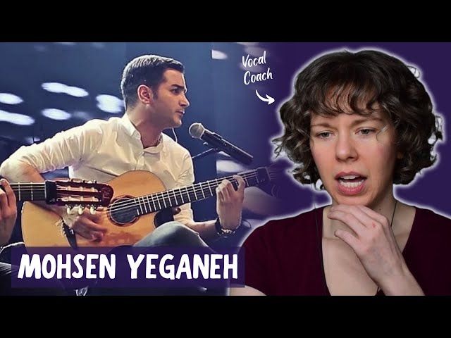 Vocal Coach hears Mohsen Yeganeh for the first time! Reaction and Vocal Analysis of Behet Ghol Midam class=