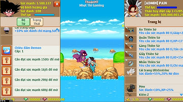 Ngọc Rồng Lậu Mới Nhất - Nro Lậu Vừa Open Nhập Code Tanthu Nhận 5000 Thỏi Vàng Sever Cày Cuốc Có IOS