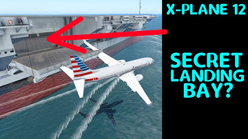X-Plane 12 on Linux | Landing a Boeing 737 on an Aircraft Carrier