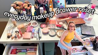 Reset My Everyday Makeup Drawer With Me *Summer to Fall Transition* 🌻🍂