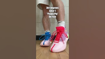 361 Degrees Joker 1 Peppa Pig On Feet #joker1 #jokic