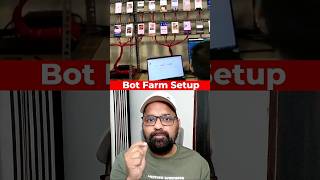 Vietnam’s Secret Phone Bot Farm Exposed! 😱 | #shortsfeed #viralvideo #botfarm