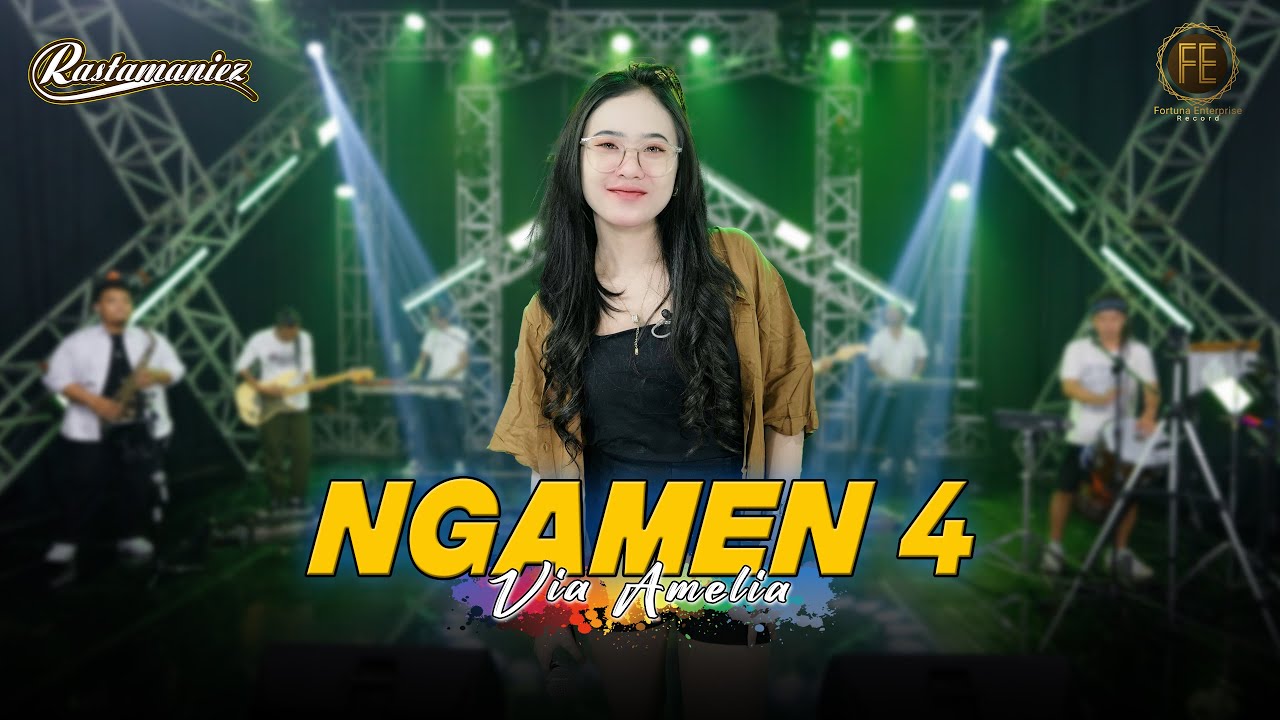VIA AMELIA - NGAMEN 4 | Feat. RASTAMANIEZ ( Official Live Version )