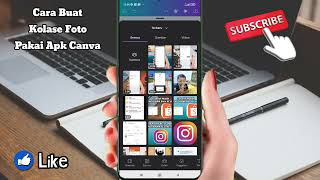 Tutorial mudah membuat kolase foto pakai canva di HP screenshot 5