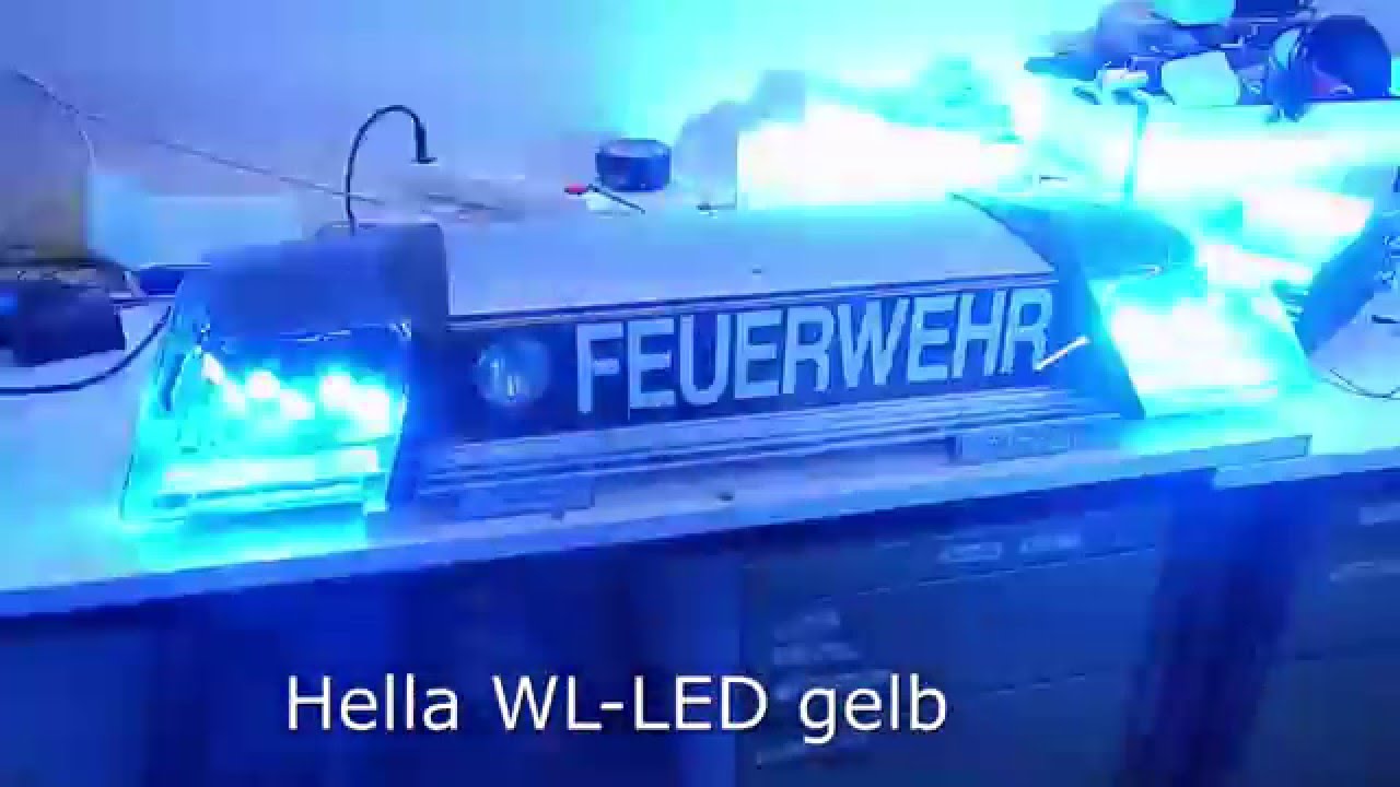 Blaulichtbalken hella rtk 7 led Blaulichtbalken hella rtk 7 led