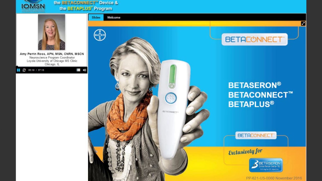 IOMSN Webinar: Betaconnect Device & Betaplus Program - YouTube