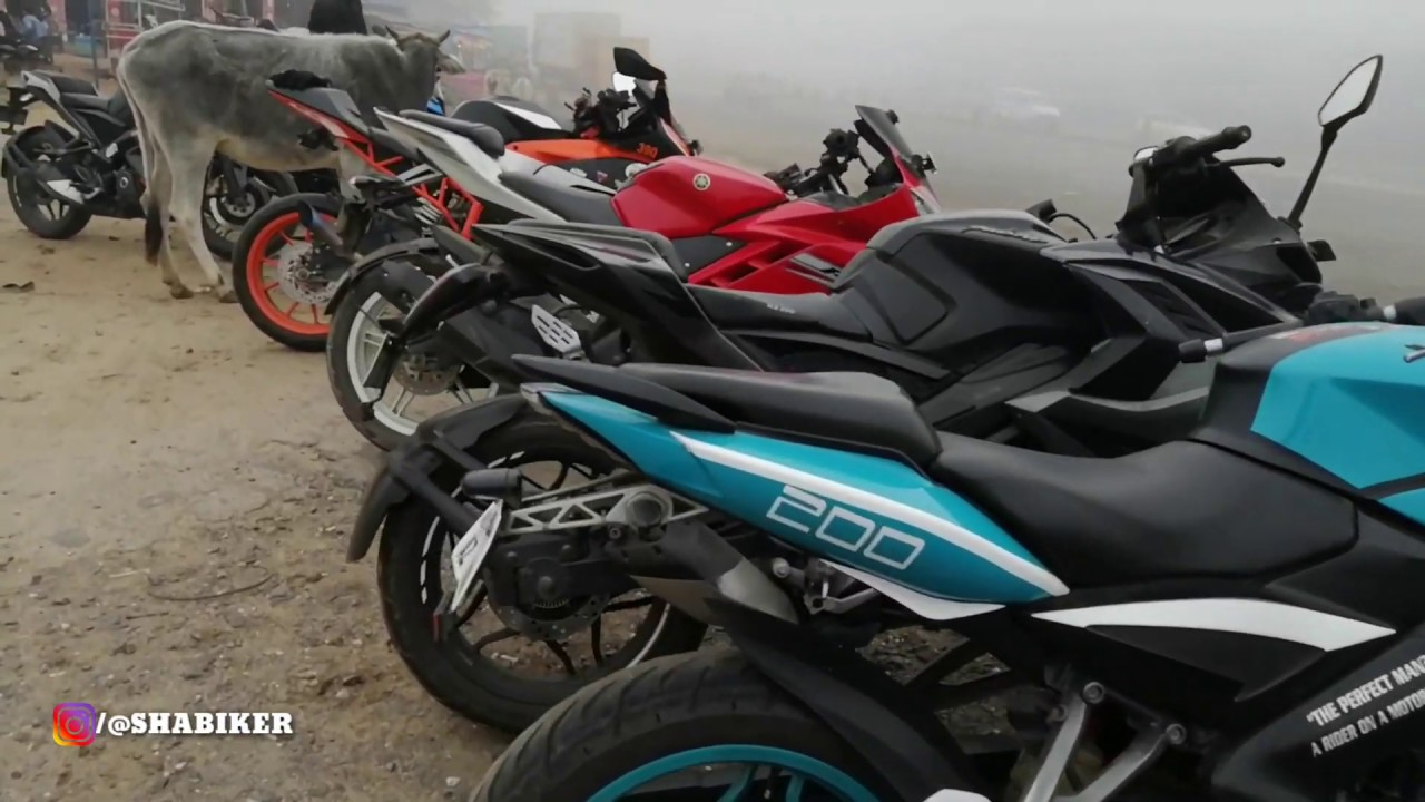 PULSAR RS200 ON GFR ROAD