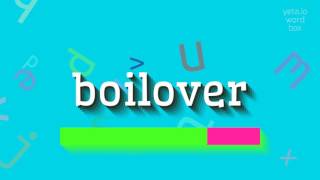 Boi̇lover Nasil Deli̇r? Şmak How To Say Boilover?