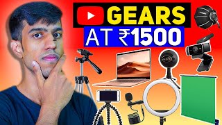 Cheap Budget Accessories  for New YouTube Channel | Budget YouTube Studio Setup