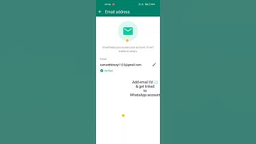 "Add Email to WhatsApp for Better Security! 🔒📧 #WhatsApp #Privacy #TipsAndTricks"