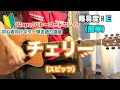 【Capoなし】チェリー（スピッツ）の初心者向けギター弾き語り講座【簡単】【コード】