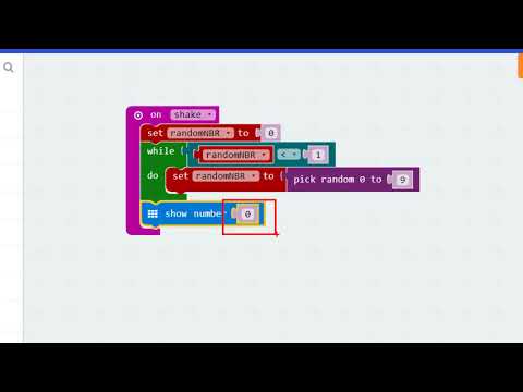 Microbit : โปรแกรมสุ่มตัวเลข