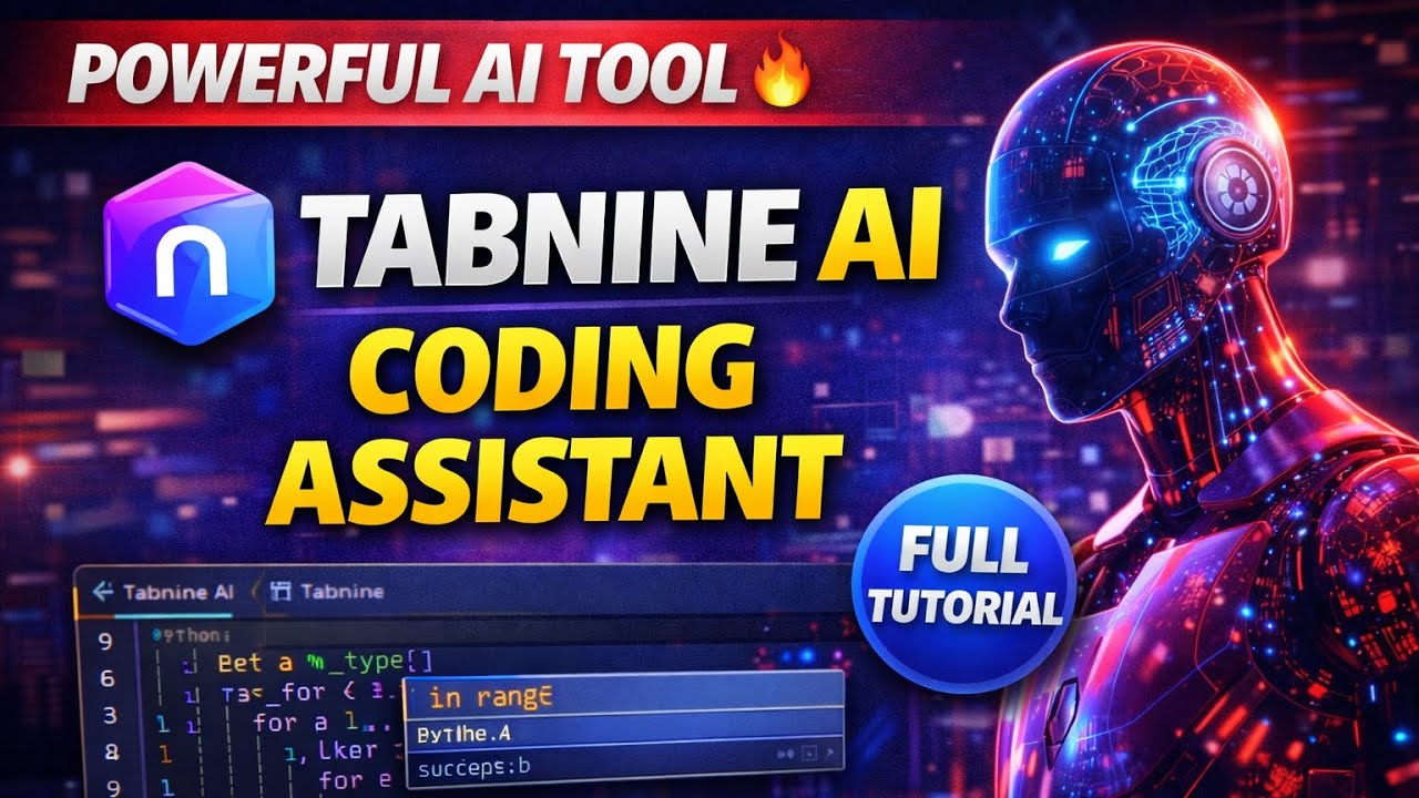 Tabnine AI Coding Assistant Tutorial 🤖 | Tabnine AI Kya Hai? | Install ...