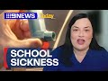 Rising concerns for illness as children return to school | 9 News Australia