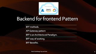Deep Dive into Backend for frontend pattern | Various use cases | Api Gateway pattern | BFF benefits