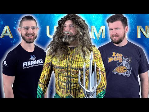 My friend watches Aquaman for the FIRST time || DCEU