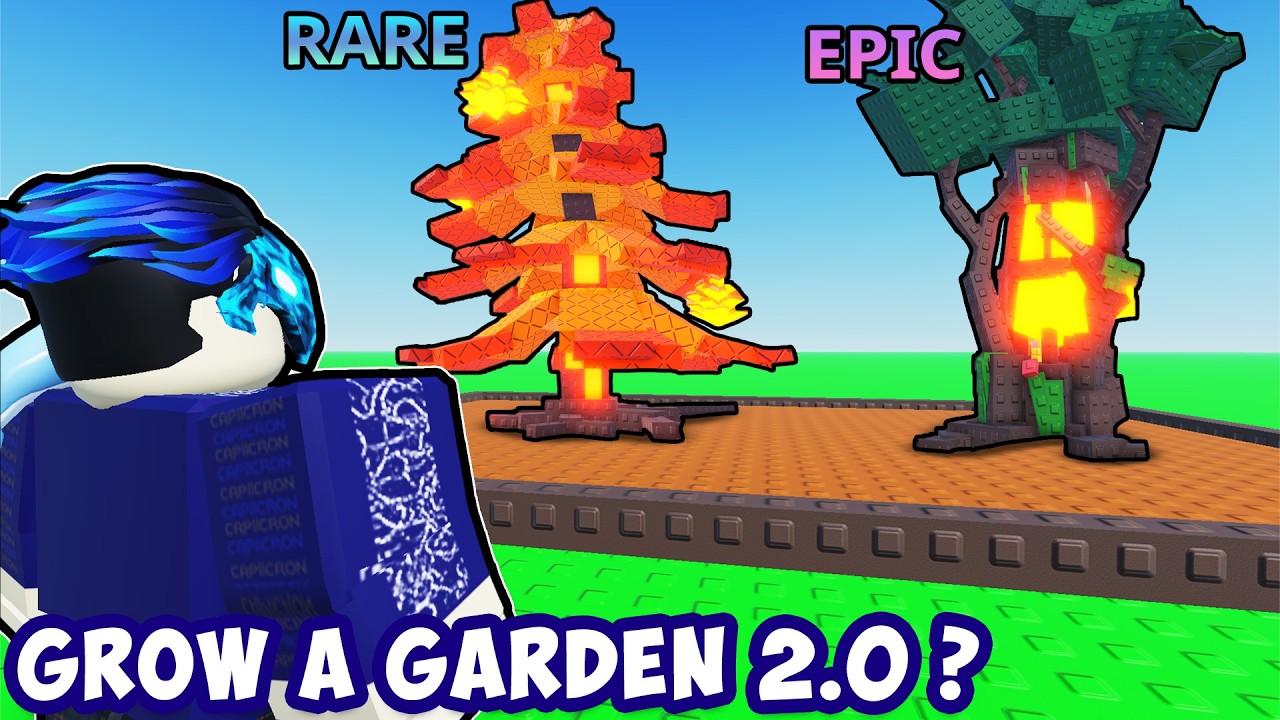 AKU HOKI DI ROBLOX GROW A GARDEN VERSI 2 INI ?