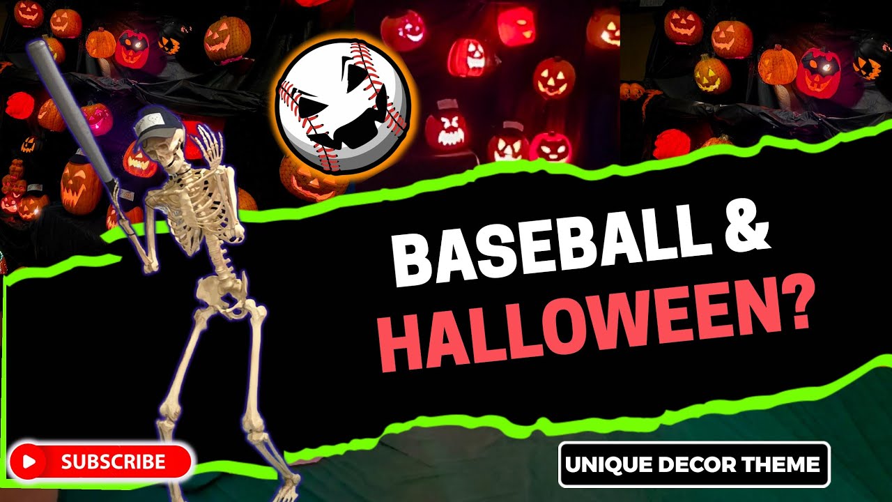 HALLOWEEN PARTY ALERT | A Haunted Baseball Game & Spooky Halloween ...