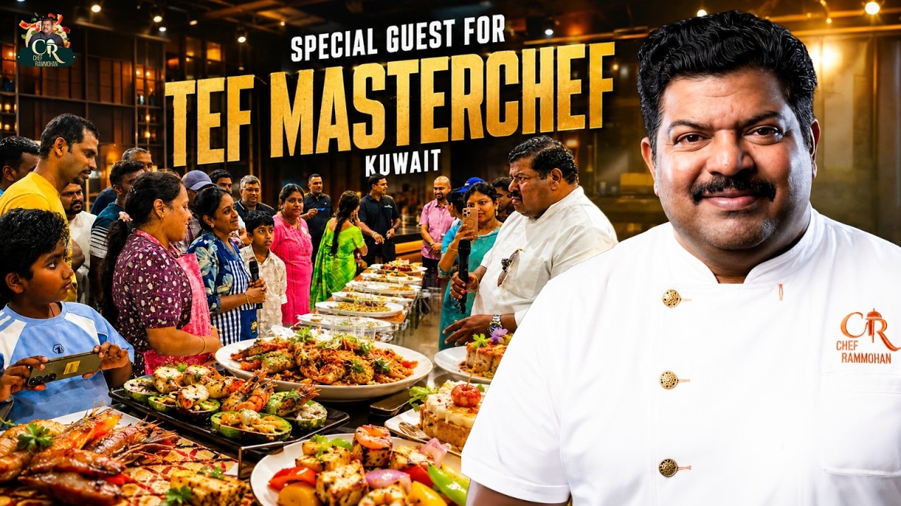 Special Guest at TEF MasterChef Kuwait 👨‍🍳🔥| Chef Ram Mohan - YouTube