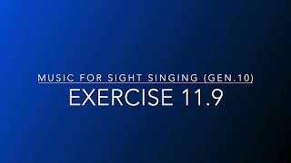 Exercise 11.9 - Music for Sight Singing