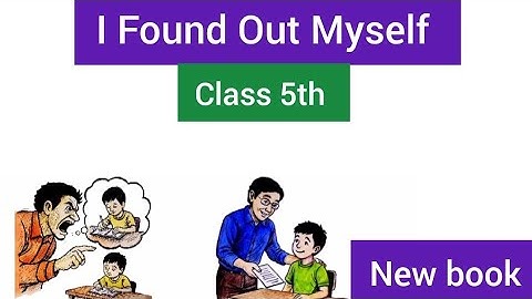 I Found Out Myself poem class 5th Lesson 1| 2025-26 ||English book part 3 || Step into english 