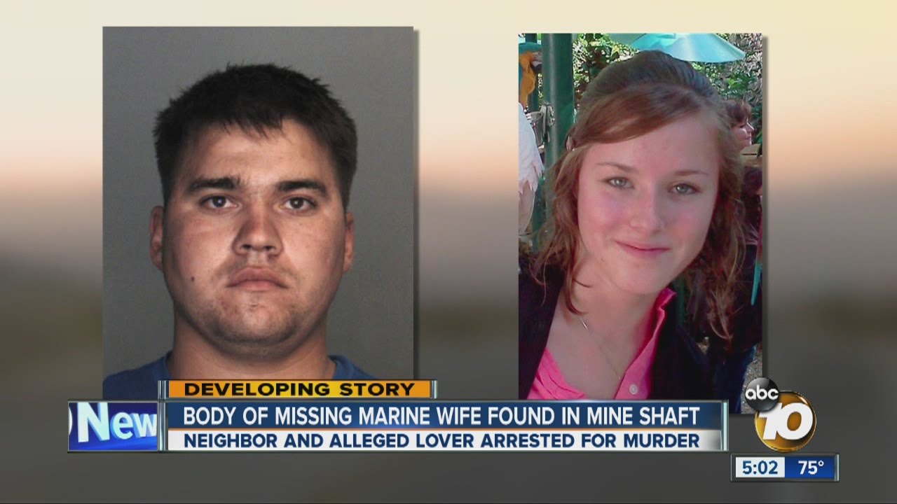 Man accused of killing Marine wife arrested - YouTube