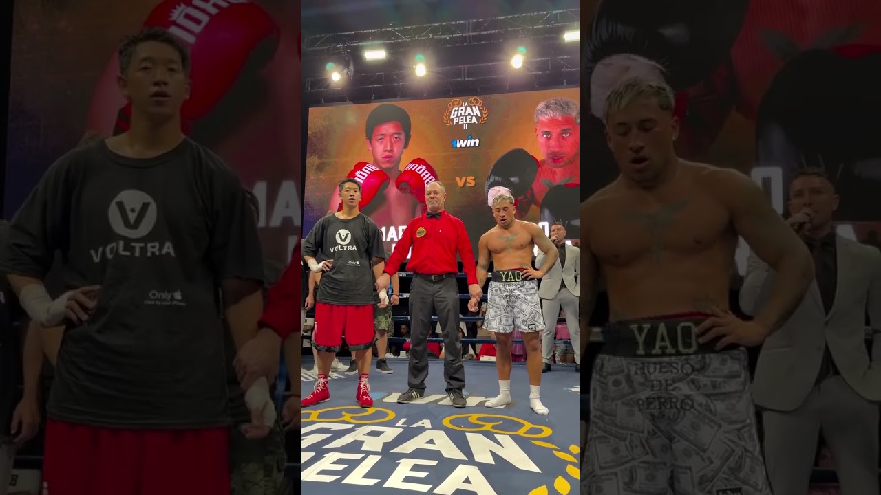 YAO CABRERA LE GANÓ A MARTÍN KU! 🥊🔥