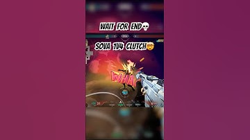 Sova insane 1V4 clutch on Ascent🤯💀 #valorant #valorantclips