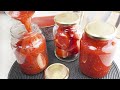 OHNE Essig und OHNE Sterilisation, Leckere Tomaten in Tomatensaft im Winter wie im Sommer #197