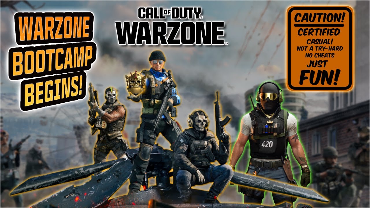 🎮 My First Time Playing Warzone... Welcome to Bootcamp! 🪖