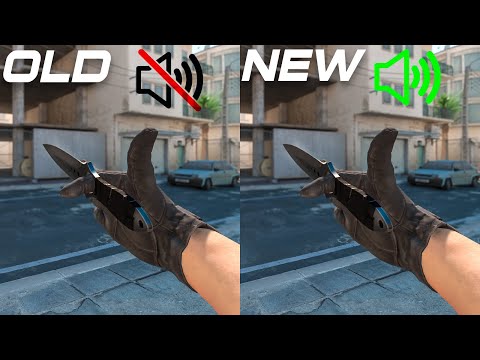 CS2 All Knives - Old vs New sounds comparison