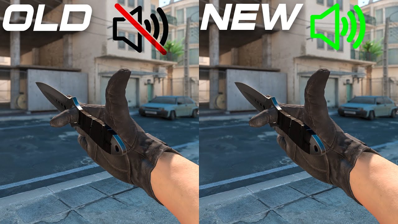 CS2 All Knives - Old vs New sounds comparison