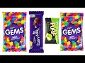 Dairy milk vs Gems vs Mentos vs Gems