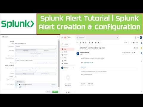 Splunk Alert Tutorial | Splunk Email Alert Creation and Configuration