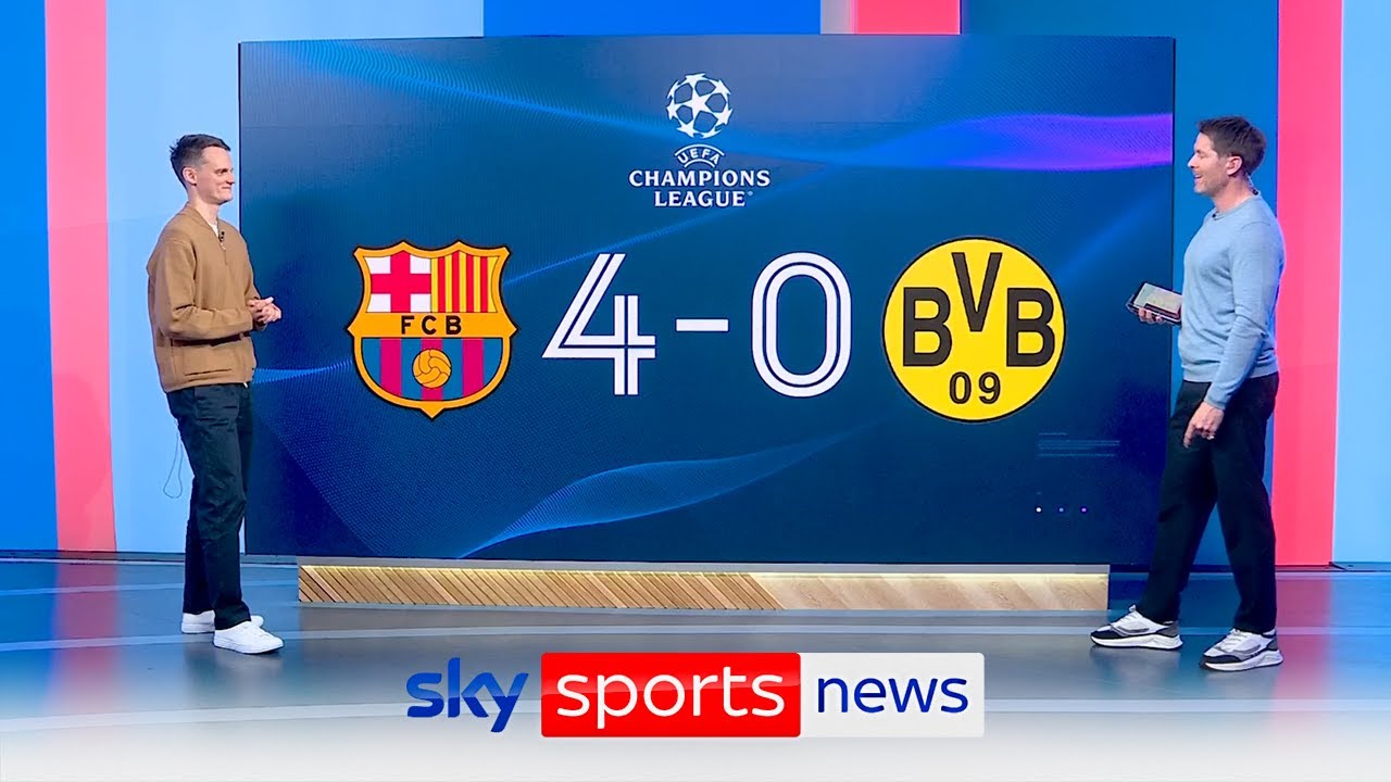Are Barcelona favourites to win the Champions League after 4-0 win over Borussia Dortmund?