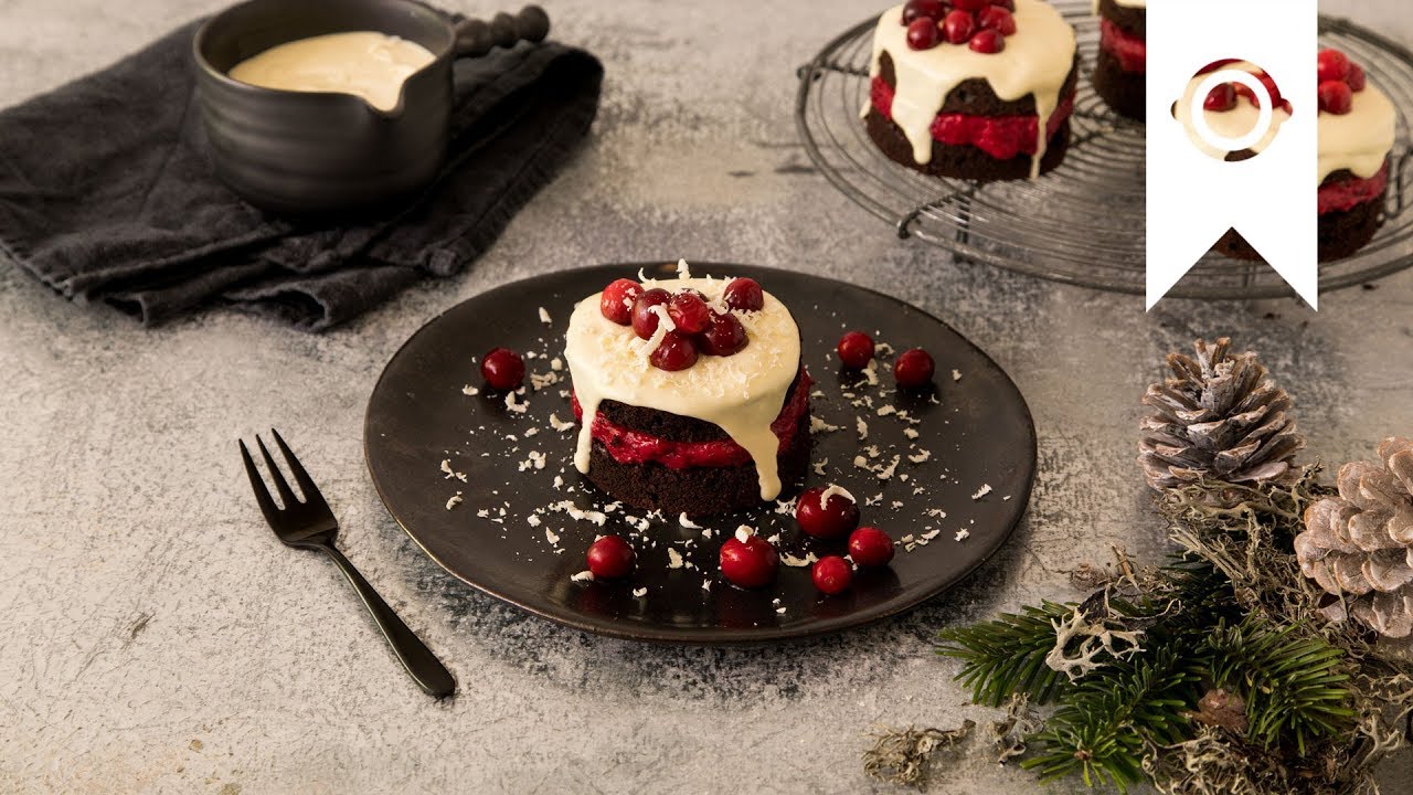 Cranberry Törtchen Rezept I #KeinFestOhne Weihnachtsdessert | EDEKA ...