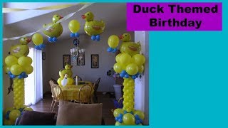 Duck Themed Birthday