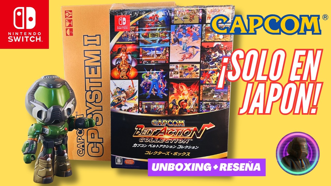 ¿La MEJOR edición física de Switch? | Capcom Belt Action Collection (e-Capcom Edition)