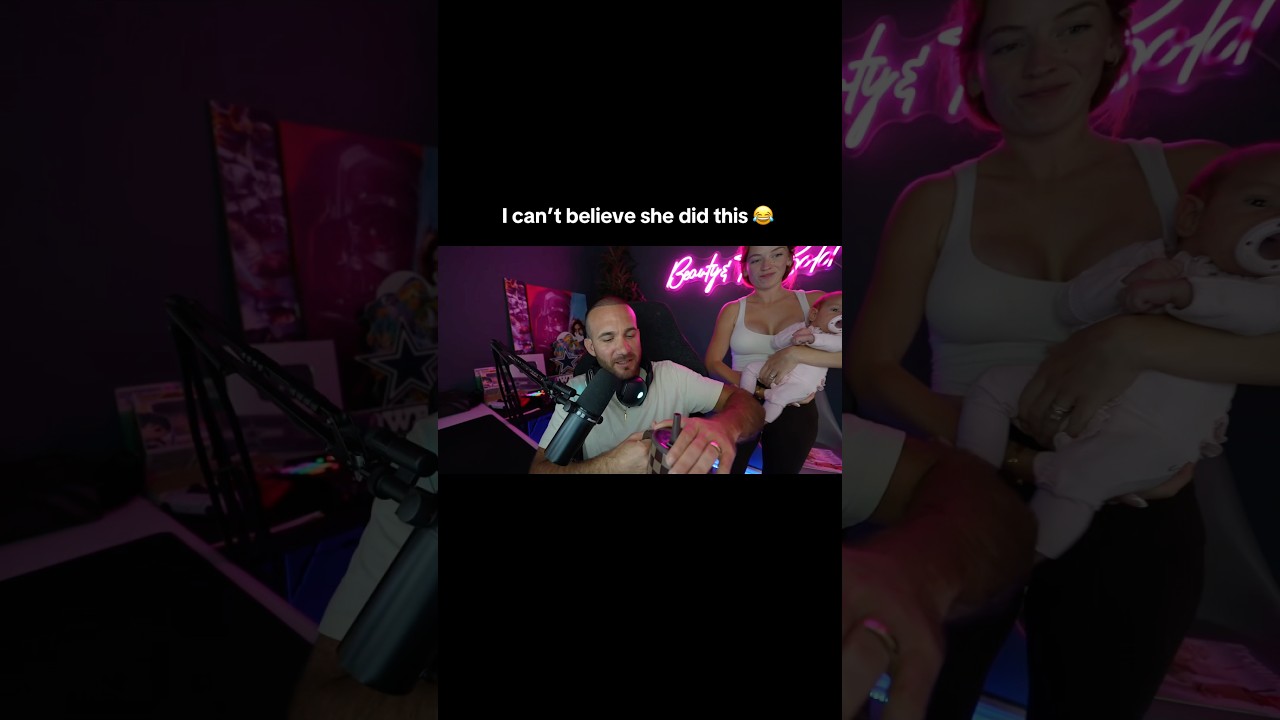 I can’t believe she did this to me live on stream 😂