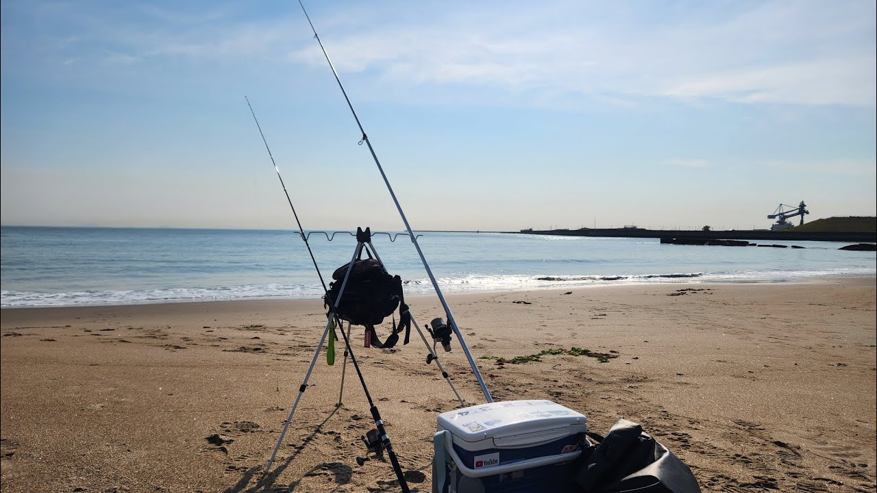 【福島県6月】サーフからシロギス調査&ぶっ込み釣り🎣