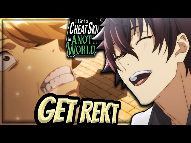 Get away from my Yuuya sama I Got a Cheat Skill in Another World Episode 12  