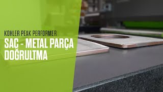 KOHLER Sac Levha Metal Parça Düzleştirme Makinası