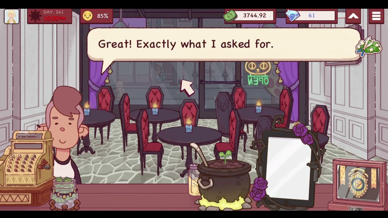 Good pizza, great pizza  - finish chapter 4, unlock ch 4 topping buddies, warning from peppertiti