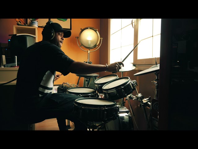 Cover drums) Akram Hosny ft. Haifa Wehbe - Law Kont)